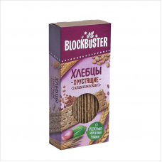 Хлебцы Хлебцы Blockbuster средиземноморские травы пшенично-ржаные, 130г