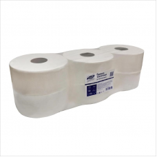 Туалетная бумага д/диспенсеров, рулонная, 2-сл. Luscan Professional Etalon, 250м, 6шт/уп, белая