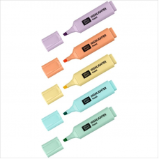 Набор маркеров-текстовыделителей OfficeSpace HL5_69050, 1-5мм, 5 цветов