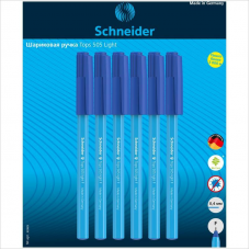 Набор шариковых ручек Schneider Tops 505 F Light  0,8мм, 6 шт/уп