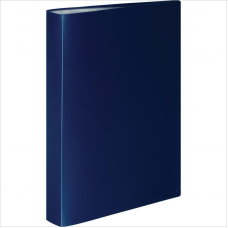 Папка для составления каталогов, Attache 065-100Е, 100 вкл, жесткий пластик, синий
