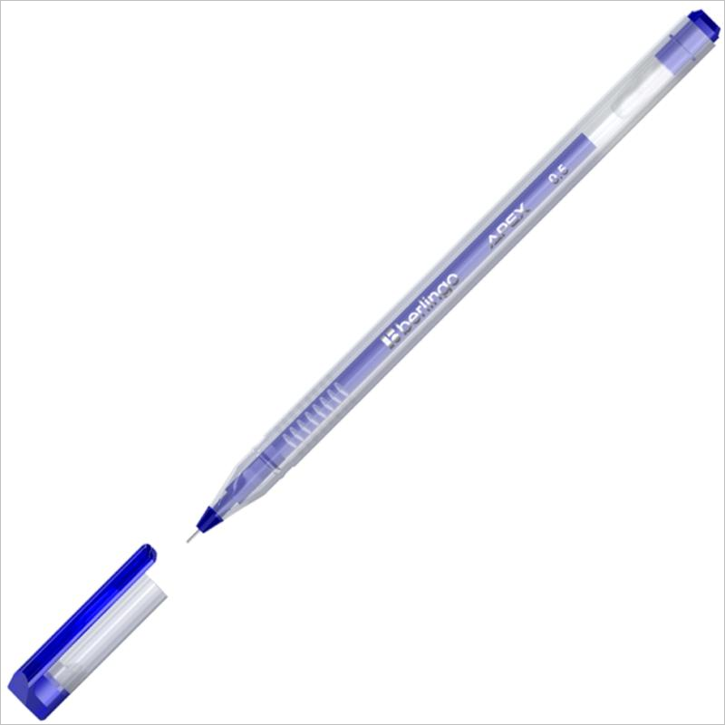 Ручка гелевая Berlingo Apex CGp_05152 0,5 мм, одноразовая, синий