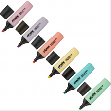 Набор маркеров-текстовыделителей Attache Selection Pastel 1-5мм, пастель, 6 цветов