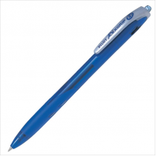 Ручка шариковая автоматическая Pilot BPRG-10R-EF RexGrip, 0,5мм, линия 0,25мм, резиновый упор, синий