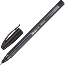 Ручка шариковая Attache Glide Trio 0,7мм, линия 0,5мм, масляная, черный