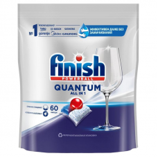 Finish Quantum средство для посудомоечных машин, 624г, 60 таблеток
