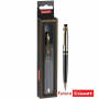 Ручка шариковая Luxor Futura, 0,7мм, линия 0,5мм, черный/золото корпус, синий