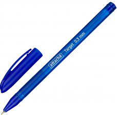 Ручка шариковая Attache Target 0,5мм, линия 0,3мм, на масляной основе, игольчатый узел, синий