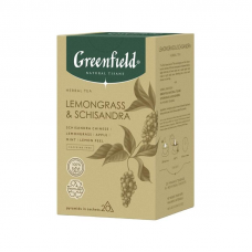 Чай Greenfield Natural Tisane Lemongrass & Schisandra, травяной, 20 пак.