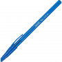 Ручка шариковая Attache Wavy 0,5мм, линия 0,35мм, на масленой основе, игольчатый узел, синий