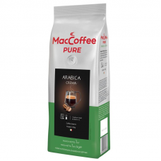Кофе зерновой MacCoffee PURE Arabica Crema 100% арабика, 1кг, пакет