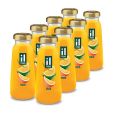 Сок IL Primo, 200мл, апельсиновый, 8 шт/уп.