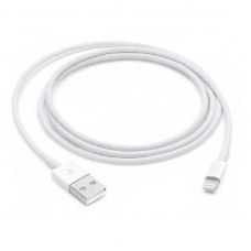 Кабель USB 2.0 А-Lightning Apple 1м, для Apple, белый