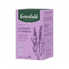 Чай Greenfield Natural Tisane Lavender & Verbena, травяной, 20 пак.