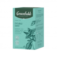 Чай Greenfield Natural Tisane Double Mint, травяной, 20 пак.