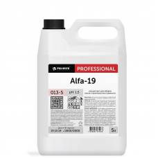 Pro-Brite Alfa-19 для уборки после строительства и ремонта, концентрат, 5л