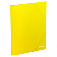 Папка на резинках Berlingo Soft Touch FB4_A4984, А4, 600мкм, желтый
