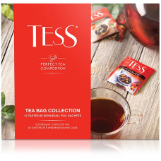 Чай Tess Tea Bag Collection, ассорти, 12 видов, 60 пак.