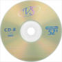 Диск CD-R 700Mb, 52x, Slim Case, VS VSCDRSL501, 5шт/уп