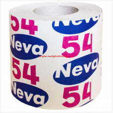 Туалетная бумага 1-слойная Нева - Эконом, 44м, серый