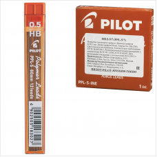 Грифели для механических карандашей Pilot PPL-5/HB 0,5 мм, 12 шт