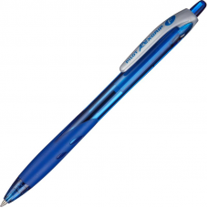 Ручка шариковая автоматическая Pilot BPRG-10R-F RexGrip, 0,7мм, линия 0,22мм, резиновый упор, синий