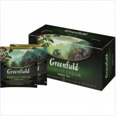 Чай Greenfield Jasmine Dream, зеленый с жасмином, 25 пак.