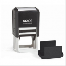 Оснастка для печати 43х43мм Colop Printer Q43, квадратная, с крышкой, пластик