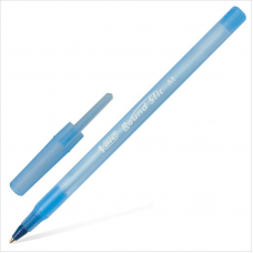 Ручка шариковая BIC Round Stic 1мм, линия 0,32мм, синий