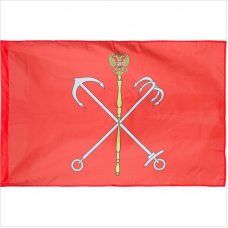 Флаг Санкт-Петербурга 90х135см (без флагштока)