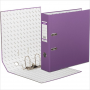 Регистратор PVC Bantex ECONOMY Plus, 8см, металлическая окантовка, фиолетовый